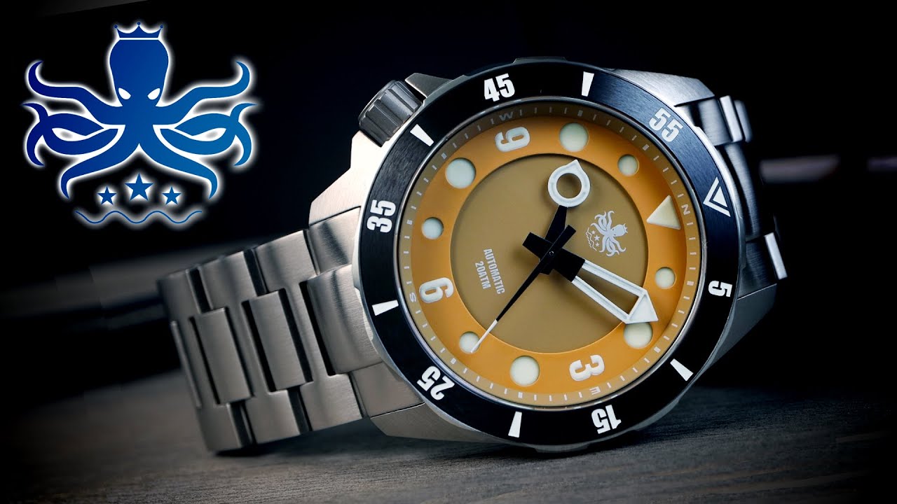 Phoibos APOLLO Left Hand Drive (Value Divers Watch)