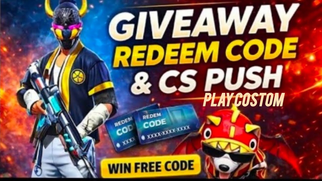 GIVEAWAY 30 RS REDEM CODE JOIN NOW COSTOM GAME ............. MY UID -1064665050 TEAM CODE -3715410