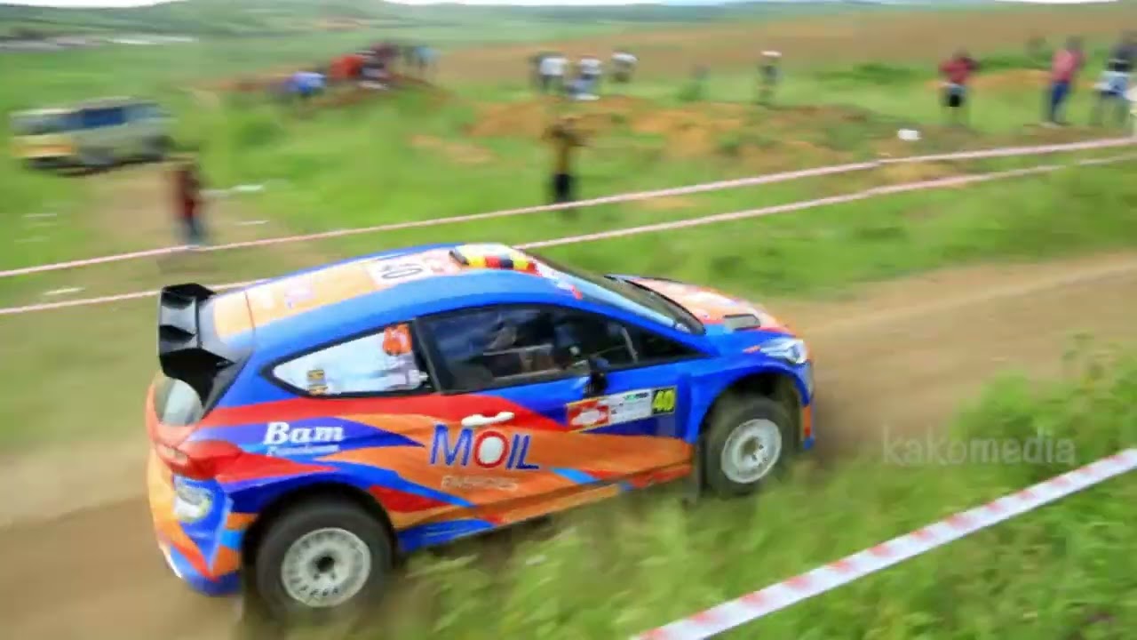 Best of Yasin Nasser in Ford Feista ARC Pearl Of Africa 2025 : Highlights