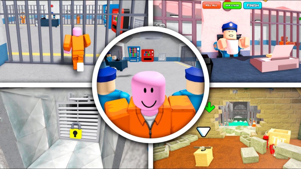 Escape The Prison Obby | Full Escape + Secrets | Roblox