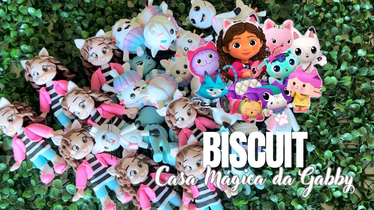 Preparativos GabiFaz5 - Biscuit ( A casa Mágica da Gabbi)