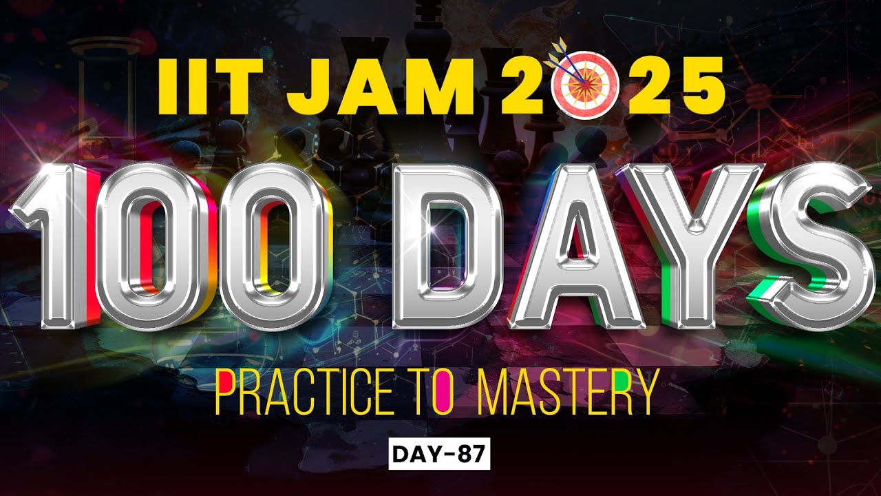 IIT JAM Chemistry Important Questions 2025 Day 87 | Practice Questions IIT JAM Chemistry 2025 | IFAS