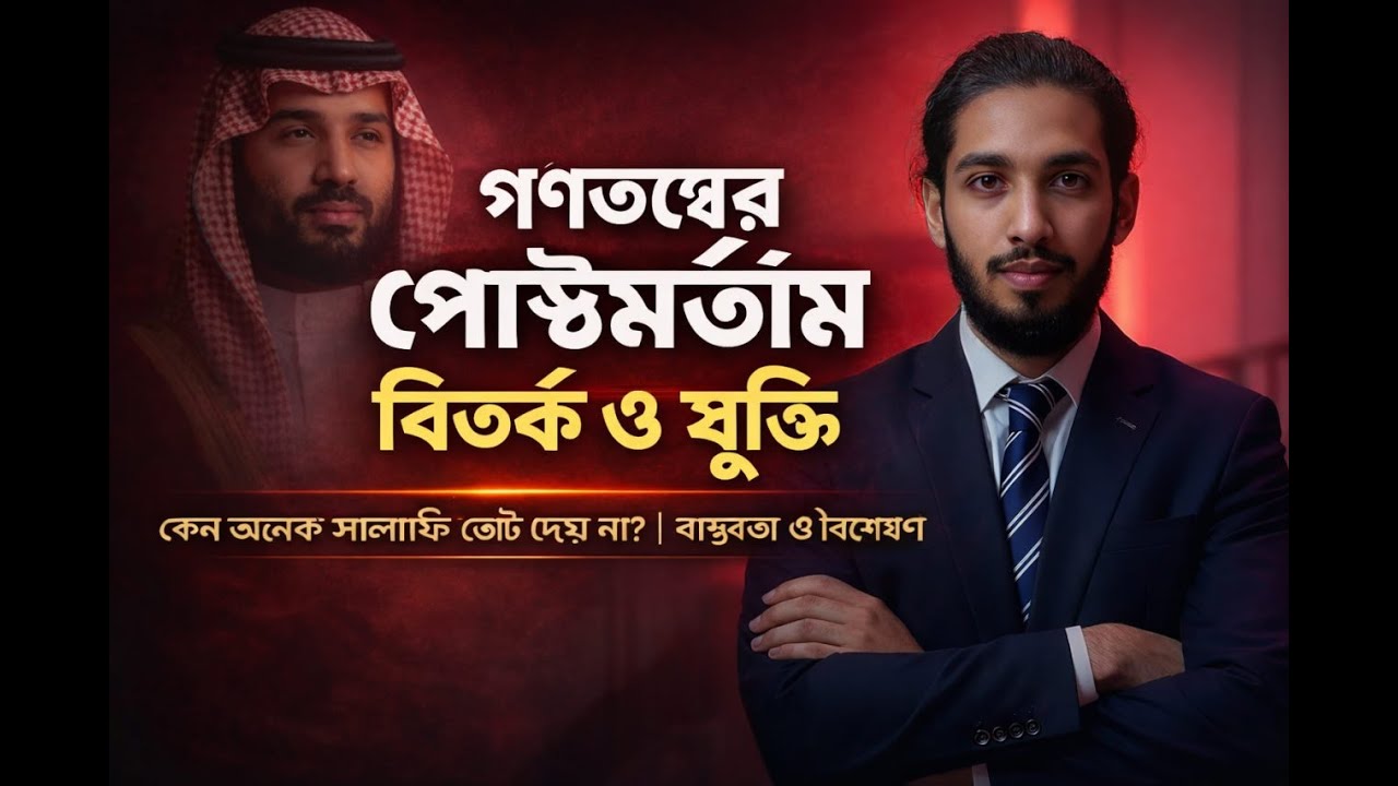 গণতন্ত্রের পোস্টমর্টাম | কেন সালাফিরা ভোট দেয় না। জানুন পুরো ভি....