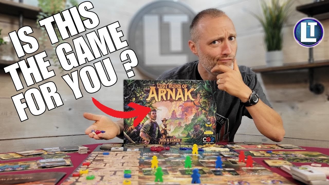 Uncovering Adventure:  A Deep Dive Review of LOST RUINS OF ARNAK