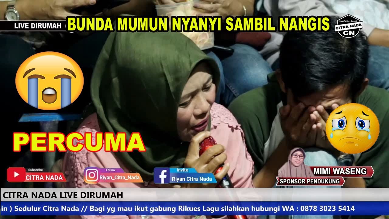 PERCUMA || TARLING KLASIK || CITRA NADA LIVE DIRUMAH AJA || Part 04