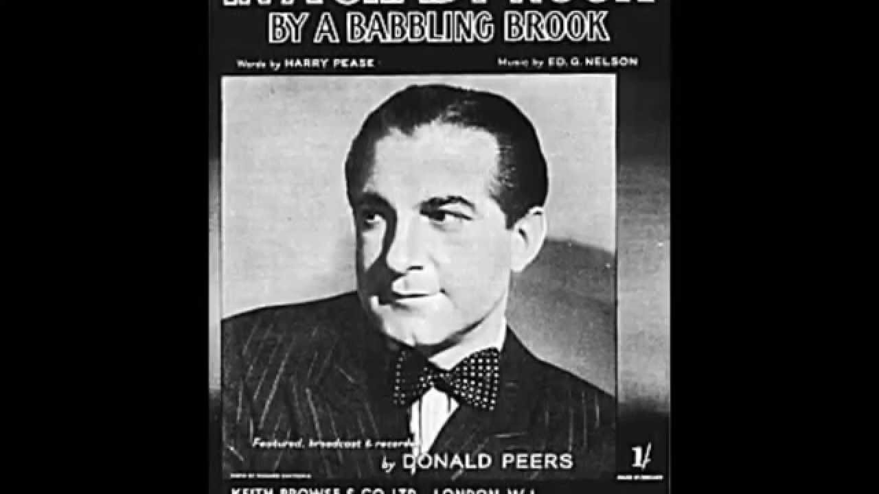 Donald Peers ' In A Shady Nook, By A Babbling Brook' 1944 78 rpm