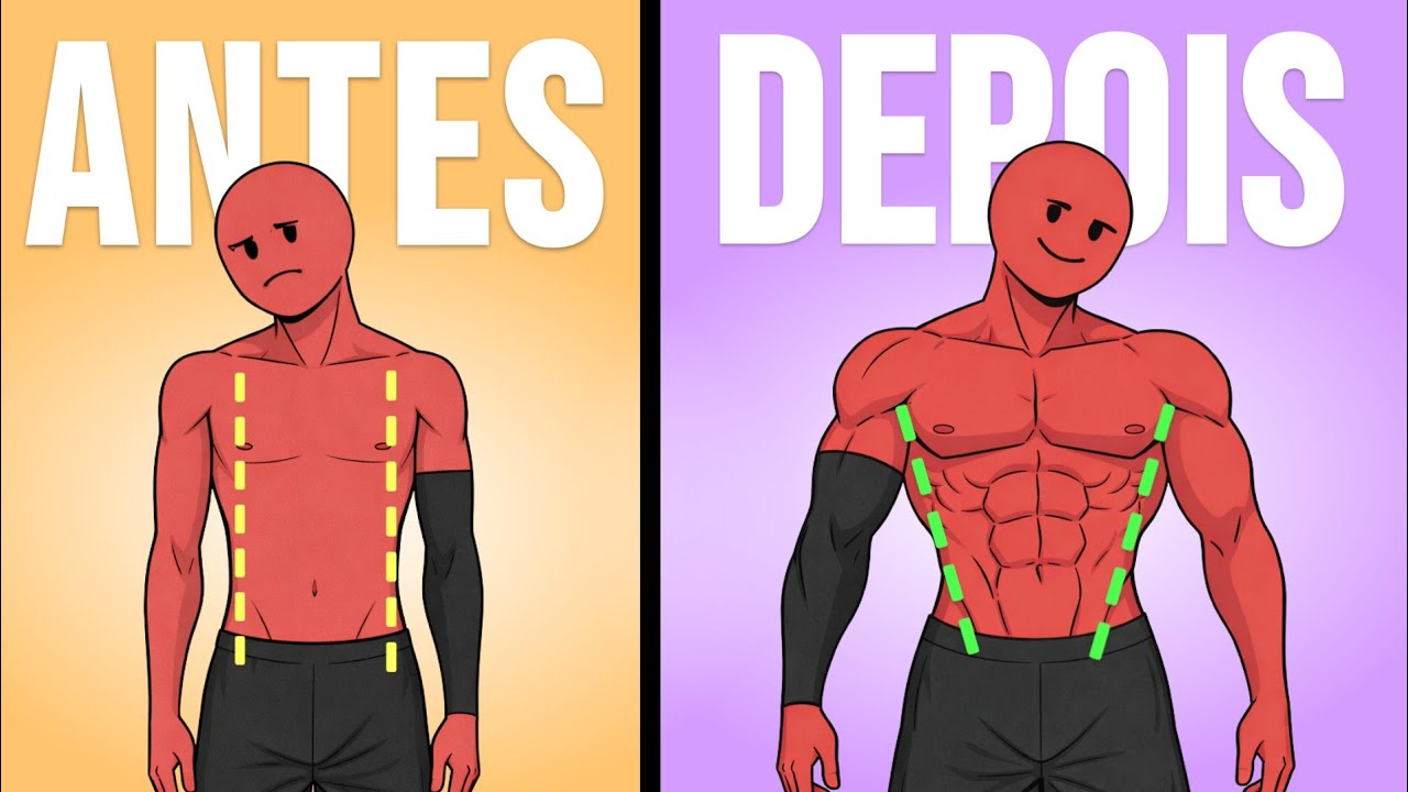 Como Construir um SHAPE em V Estético (Em Casa)