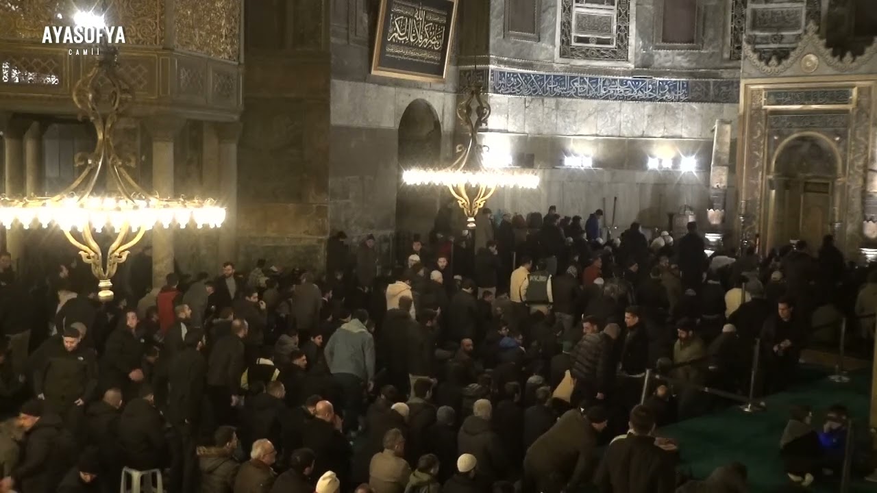 Ayasofya'da Enderun Usulü Teravih | İmam İbrahim Yavaş