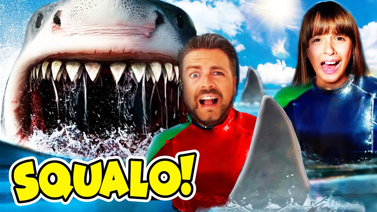 SIAMO STATI ATTACCATI DA UNO SQUALO IN MEZZO AL MARE! LETIZIA E PAP&Agrave; NIKO SONO IN PERICOLO DI VITA