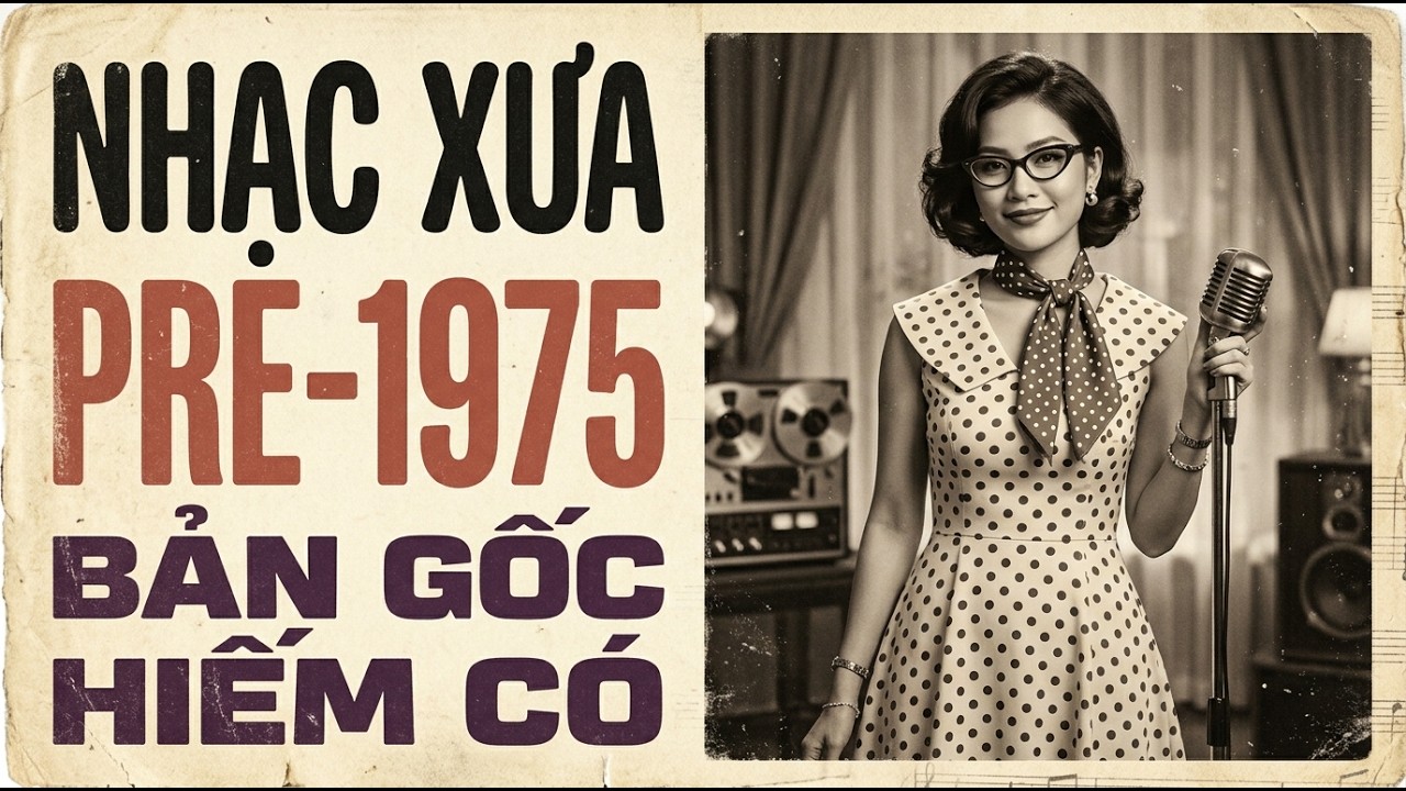 Nhạc Xưa Trước 1975 Bản Gốc Hiếm Có - Nhạc Vàng Xưa 1975 Bất Hủ Đắt Giá Vô Cùng