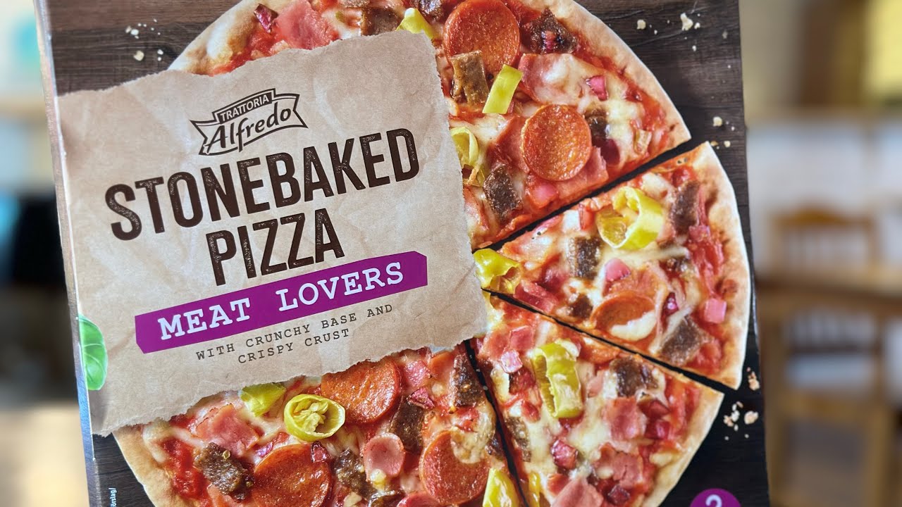 Fryspizza-test! LIDL Trattoria Alfredo- Meat Lovers