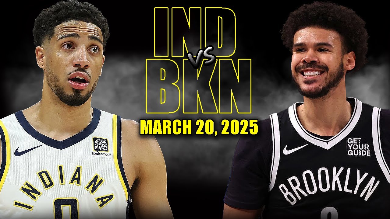 Indiana Pacers vs Brooklyn Nets Full Game Highlights - March 20, 2025 | NBA Regular Season