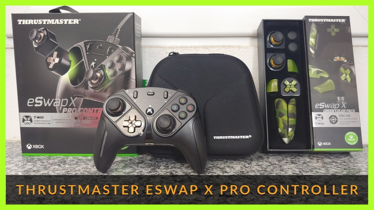 Unboxing: Thrustmaster eSwap X Pro Controller PC e Xbox Series X/S + Kit Ricambi e Custodia [ITA]