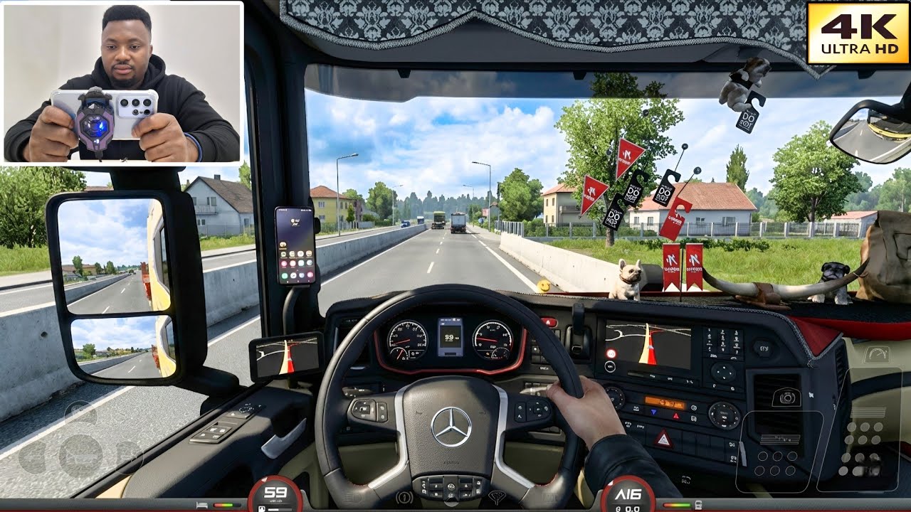 Truckers Of Europe 3 - NEW UPDATE - Realistic POV Through Milan Map | 4K ULTRA 