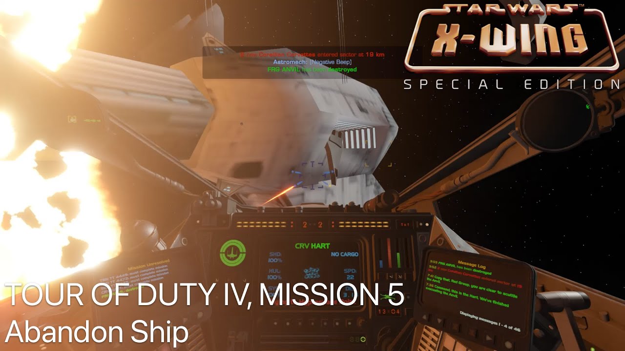 K Plays X-Wing #73 - Tour of Duty IV: Mission 5 - Abandon Ship
