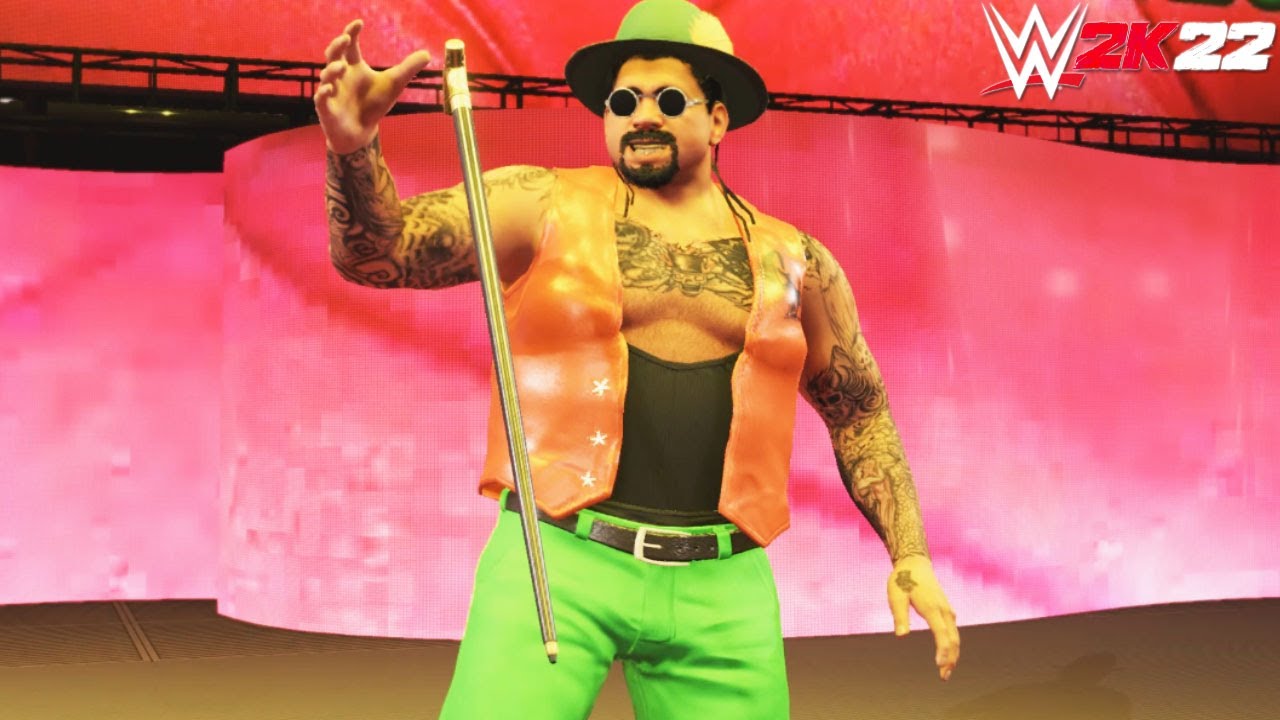 WWE 2K22 The Godfather Official Entrance with Trons and Theme Song