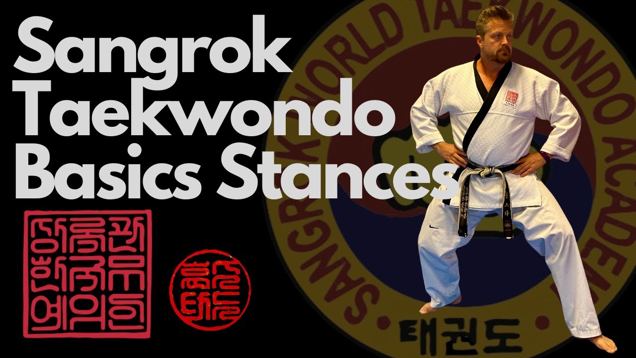 Taekwondo Basics Stances | FREE Martial Art lesson 🥋