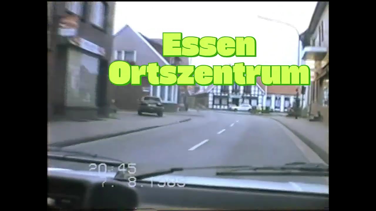 Dorfrundfahrt Essen i. OLB. 1989 im Golf 2 -