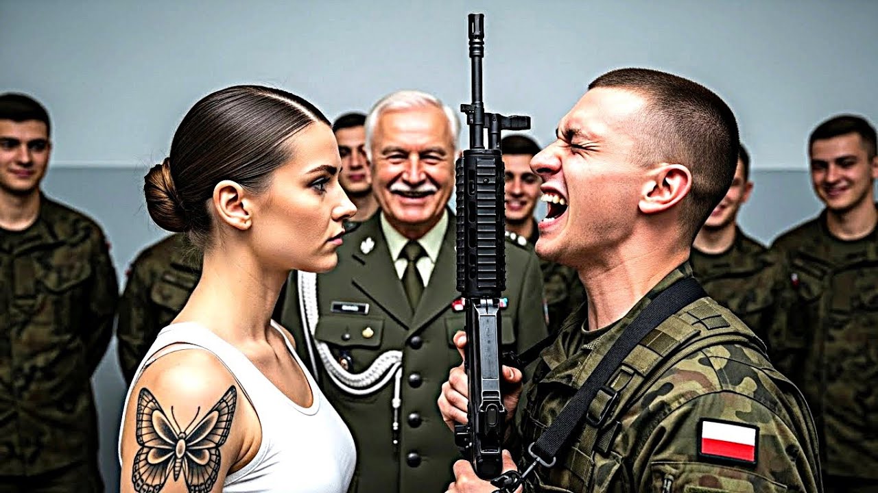 Wyszydzali ją, gdy poprosiła o próbę — aż generał ujrzał tatuaż snajpera i zamarł.