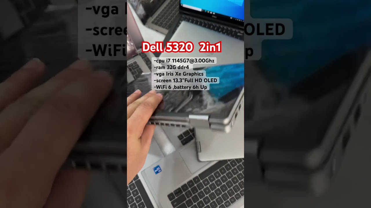 Dell Latitude 5320 2in1 13” Slim Laptop 