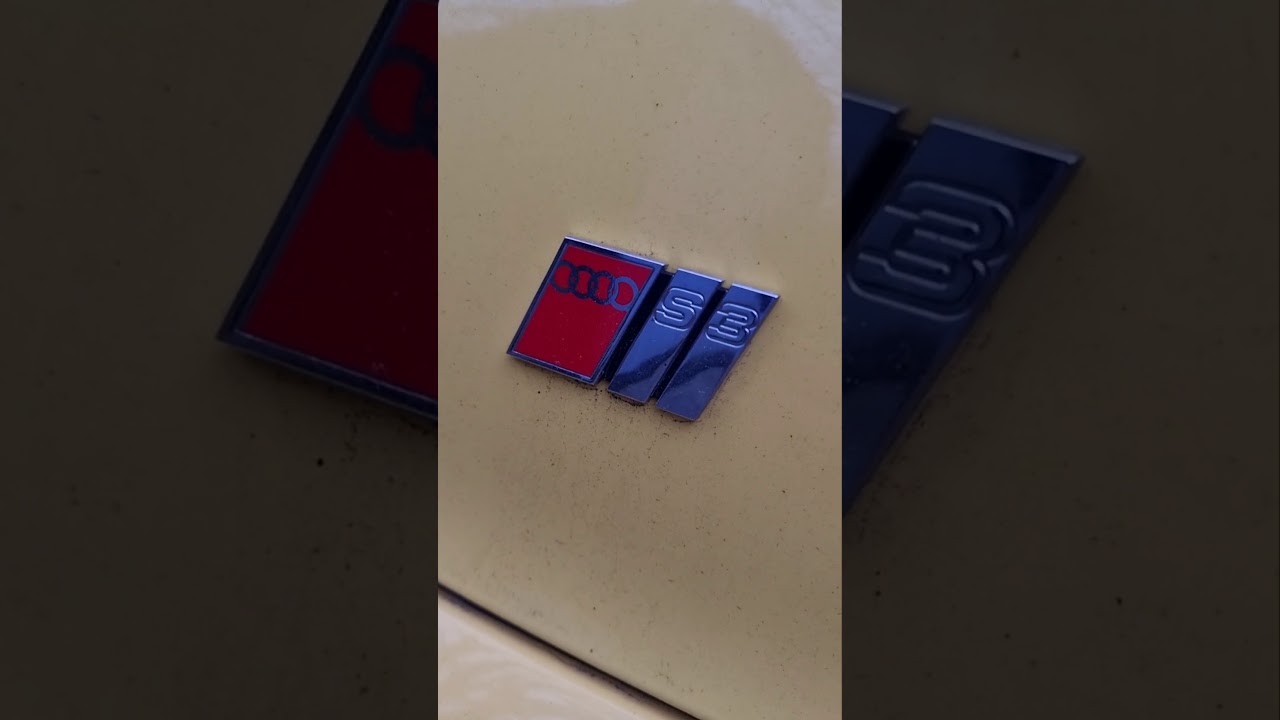 Audi MK1 S3 8L Imola Yellow 2000 standard.