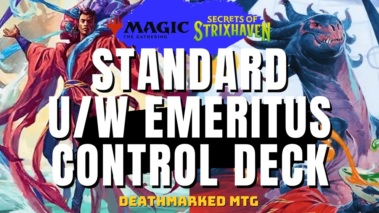 Обзор контрольной колоды UWr Emeritus - MTG Secrets of Strixhaven Standard #MGTCG