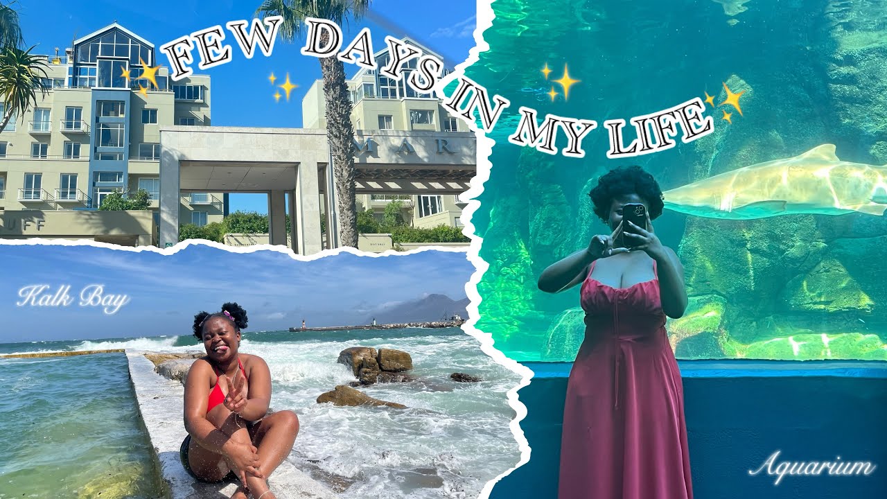 VLOG| Few days in my life| Two Oceans Aquarium + Sea Point + Kalk Bay by Metrorail 