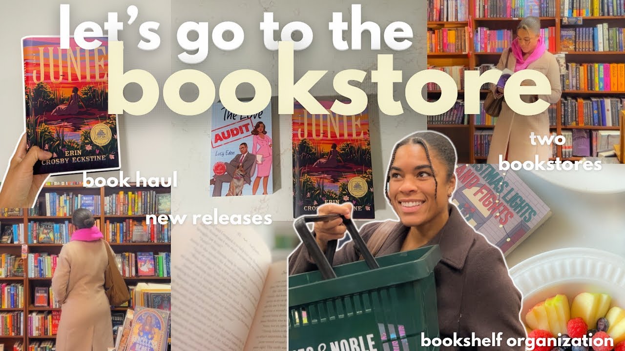 cozy winter bookstore vlog 🧦🧸🕯️ book shopping at barnes and noble, first big book haul of the year 