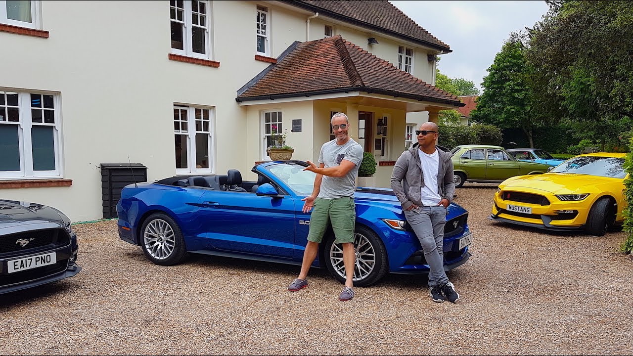 FORD MUSTANG V8 CONVERTIBLE 2017 Review with BabyGorilla81 - Joe Achilles