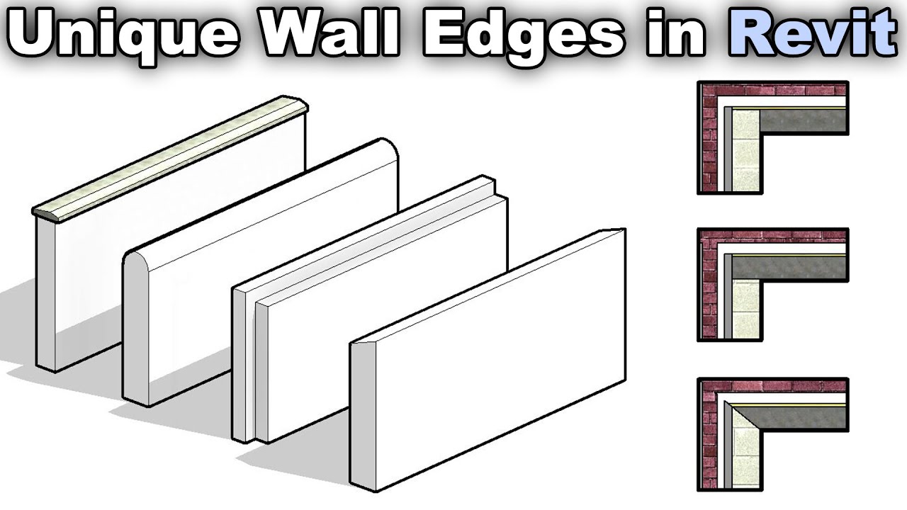 Unique Wall Edges in Revit Tutorial