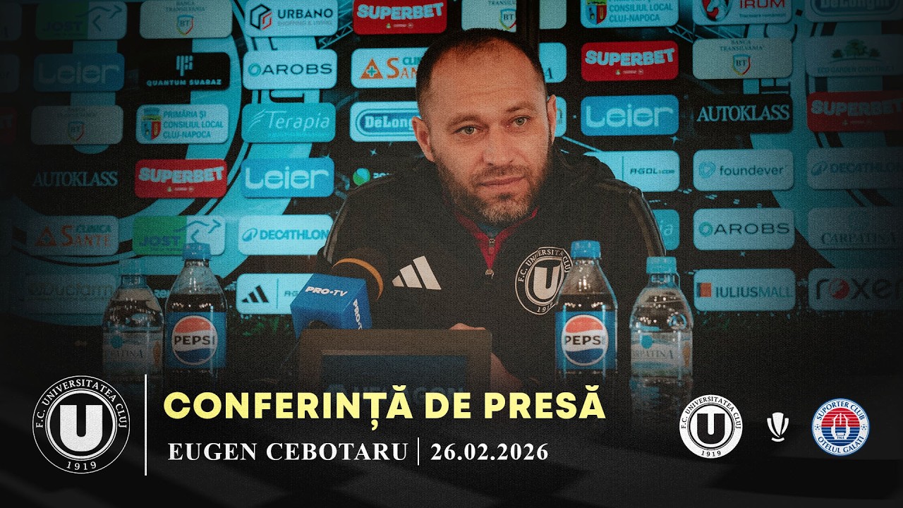 🎙 CONFERINȚĂ DE PRESĂ | Eugeniu Cebotaru: „Micile detalii o să facă diferența”