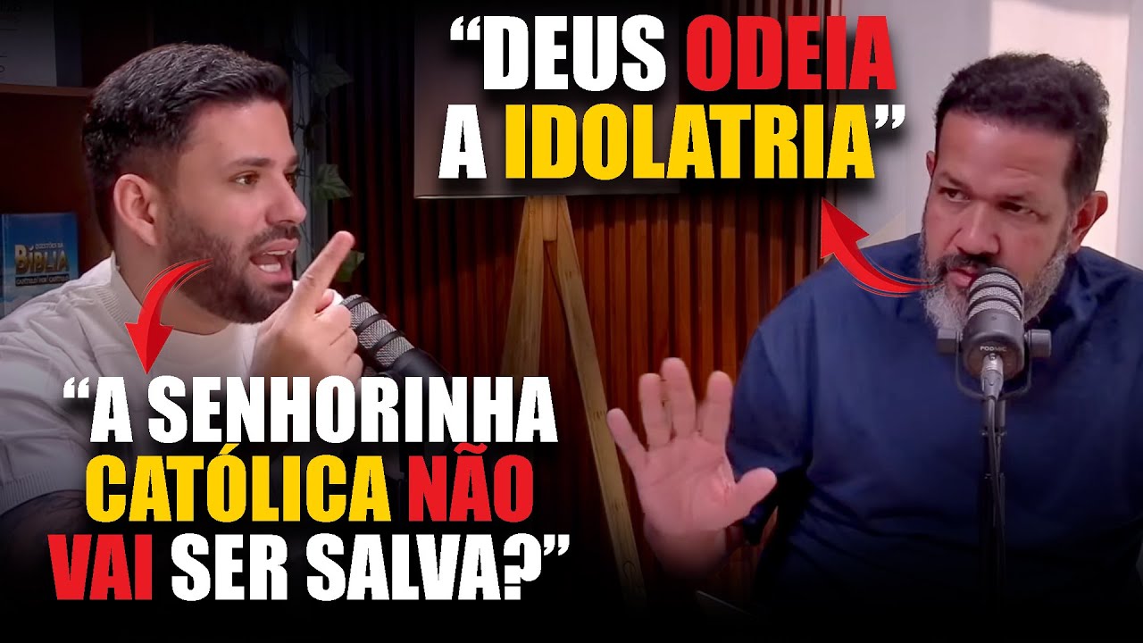 KRAWK questiona PR. SEZAR CAVALCANTE sobre a SALVAÇÃO dos CATÓLICOS