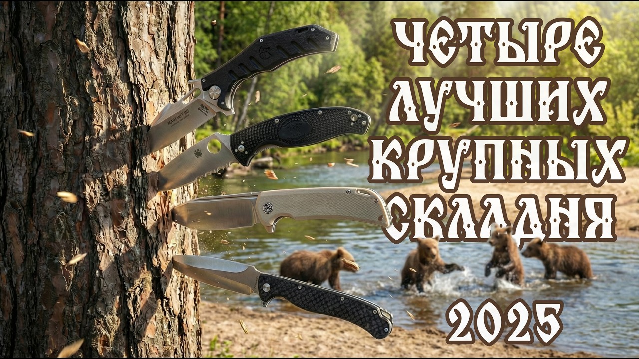 Мои лучшие  крупные складные ножи 2025 #edcknife #edc #blade #ножи #ножемания