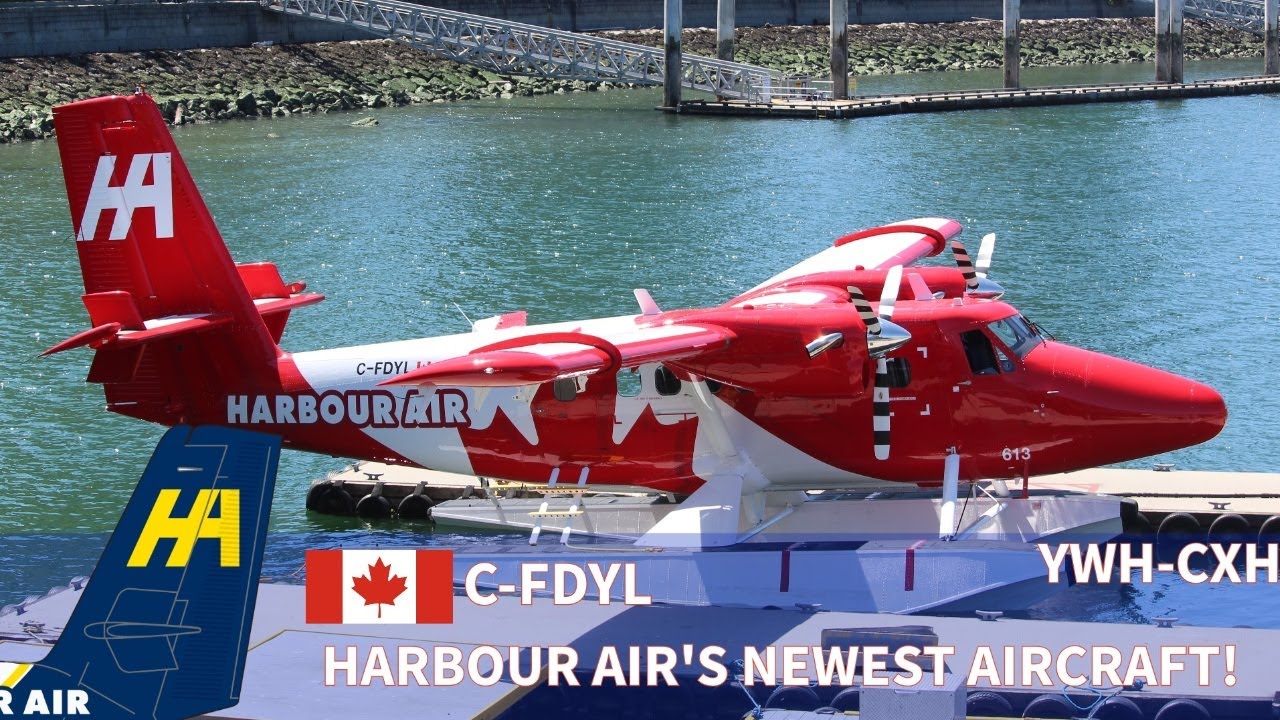 Harbour Air’s NEWEST AIRCRAFT! | C-FDYL Victoria to Vancouver