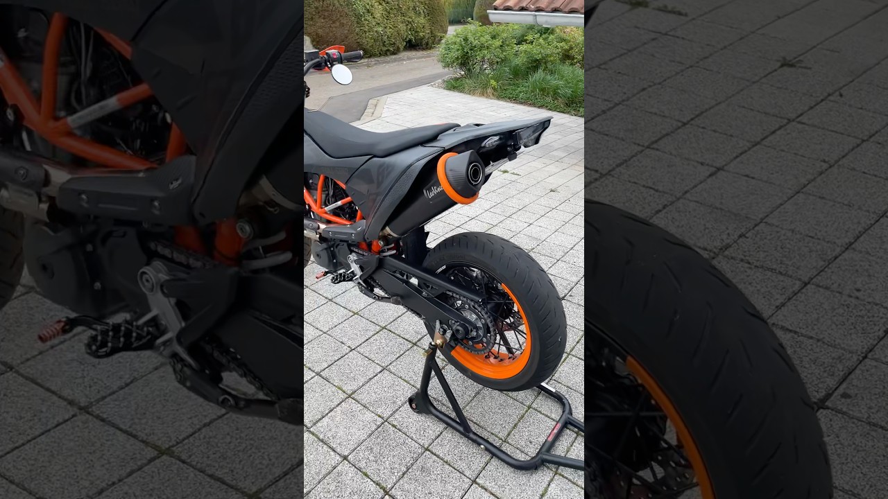 KTM 690 Smcr #690smcr #exhaust #automobile #leovince #bikelife #ktm #sound