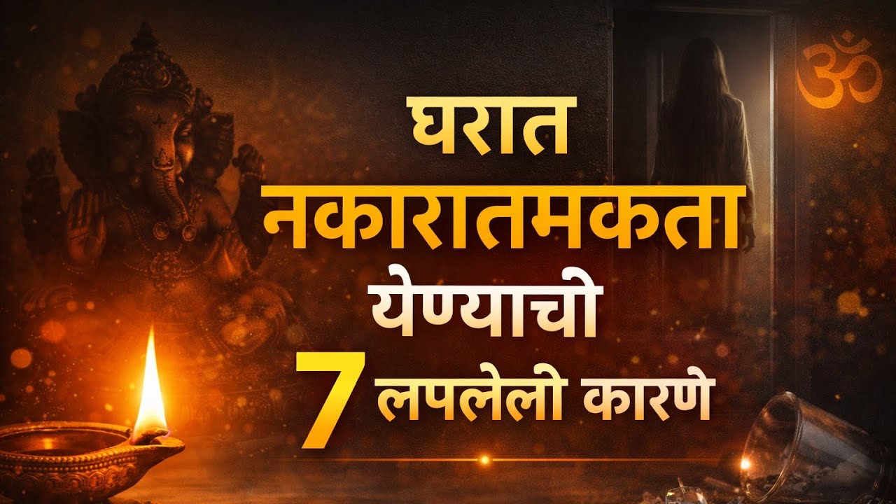 घरात सतत भांडण, पैशाची कमतरता? घरातील नकारात्मक शक्ती कशी दूर करावी?☝🏻#negativeenergy #vastu #viral 