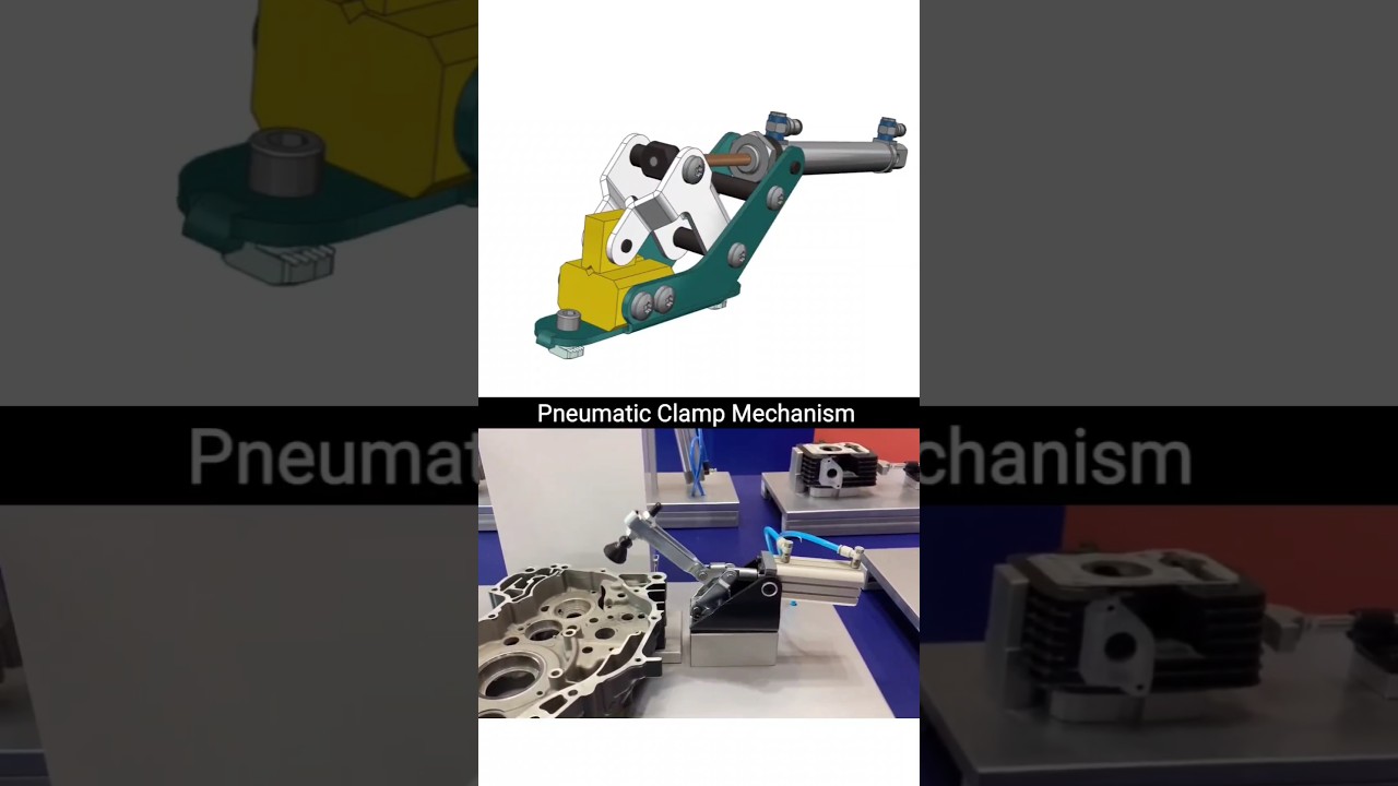 Pneumatic Clamp Mechanism 