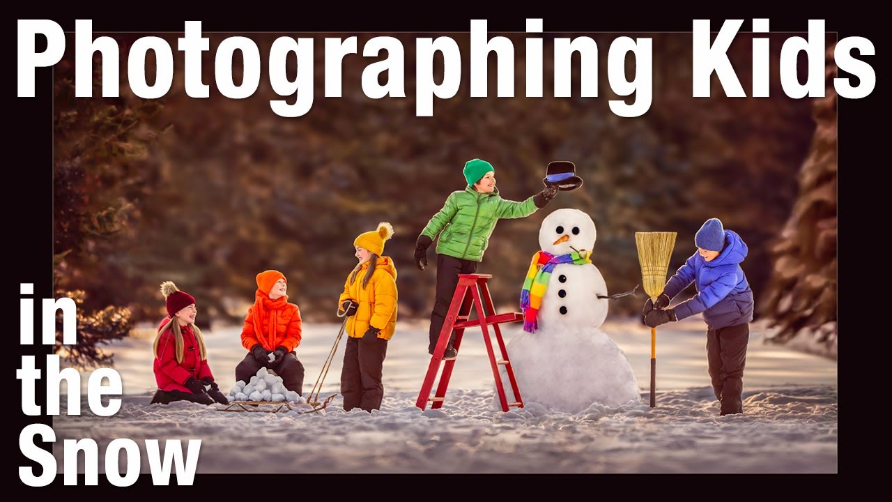 Children's Portraits in the Snow - Photography Tips