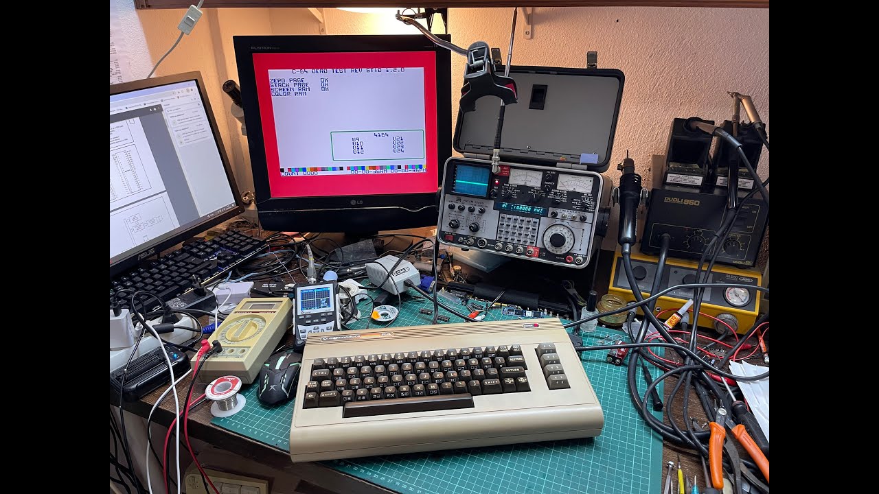 Commodore 64 Muerta patalla negra Reparación
