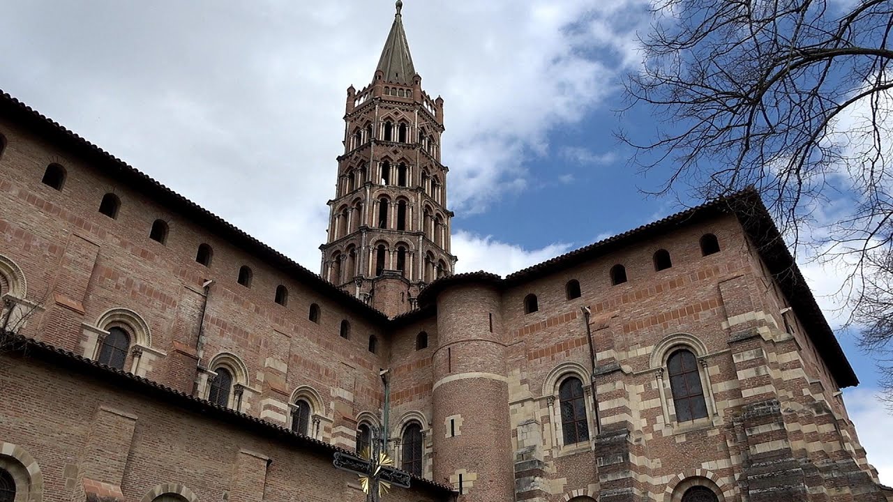 La Basilica di Saint-Sernin a Tolosa (Occitania - Francia)