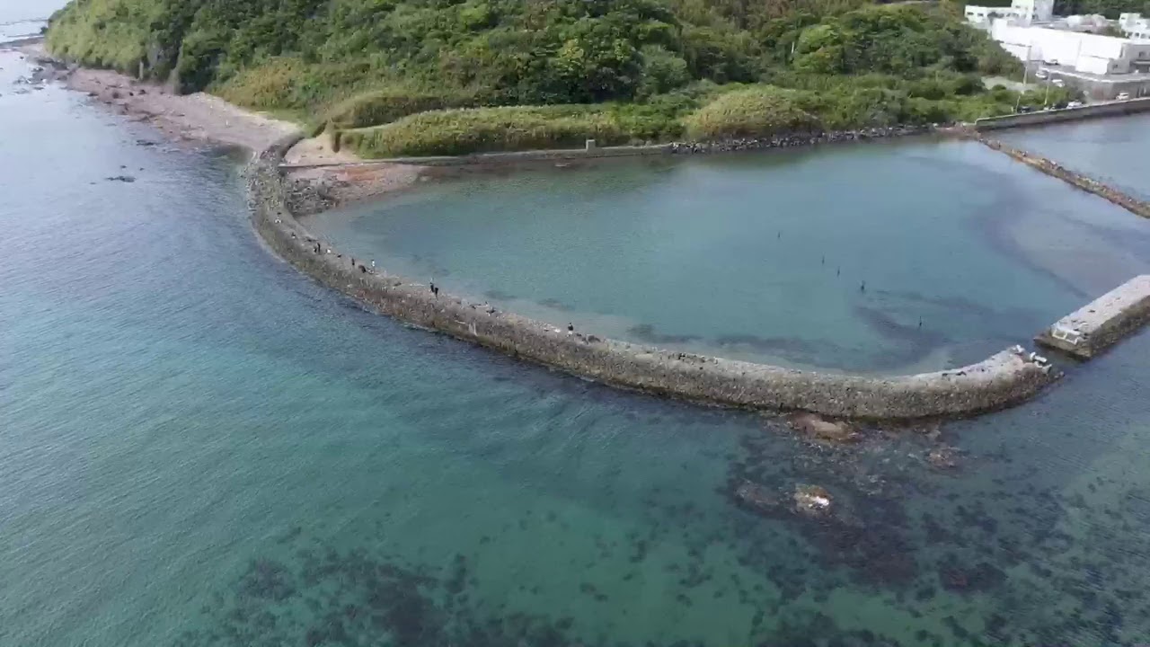 【空撮ライブ】福津市の津屋崎漁港付近からMavic2 Proで！