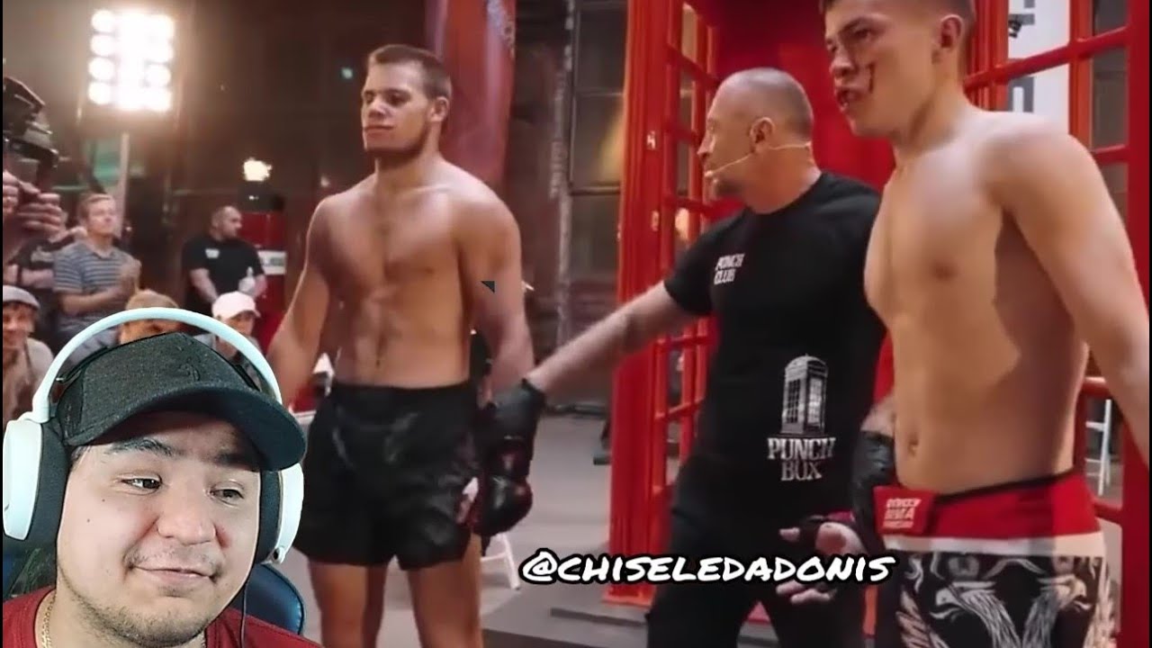 They're Fighting In A PHONEBOOTH Now Chisled Adonis