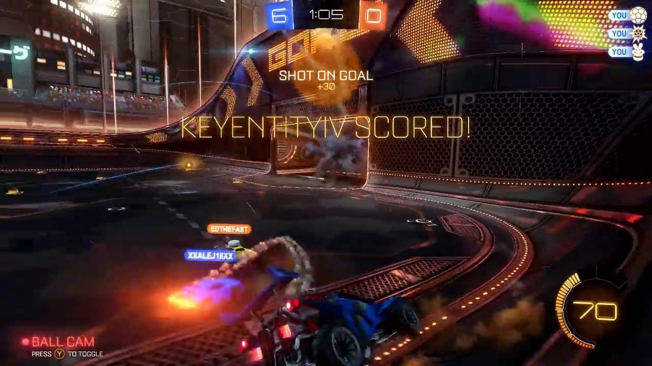 Rocket League - More Neo Tokyo gameplay - Easy goals