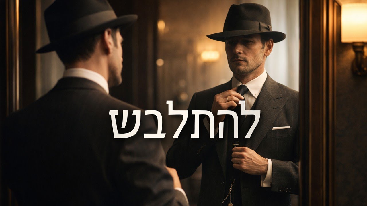 21. Иврит. Лаборатория Глаголов. «Одеваться» – секреты будущего времени.