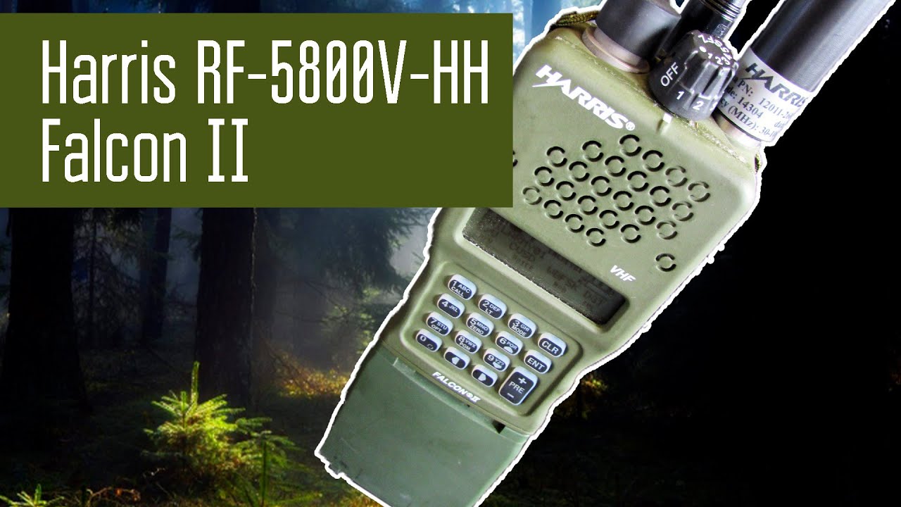 Harris RF-5800V-HH Falcon II PRC-152 VHF Radio. Переносная УКВ радиостанция НАТО.