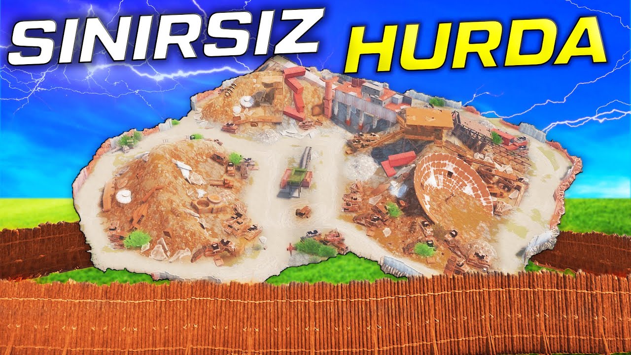 HURDALIĞI TAMAMEN SURLA KAPATTIM ! (SINIRSIZ HURDA) Rust Türkçe Film