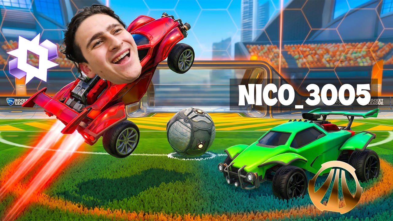 TEACHING NICO HOW TO PLAY ROCKET LEAGUE