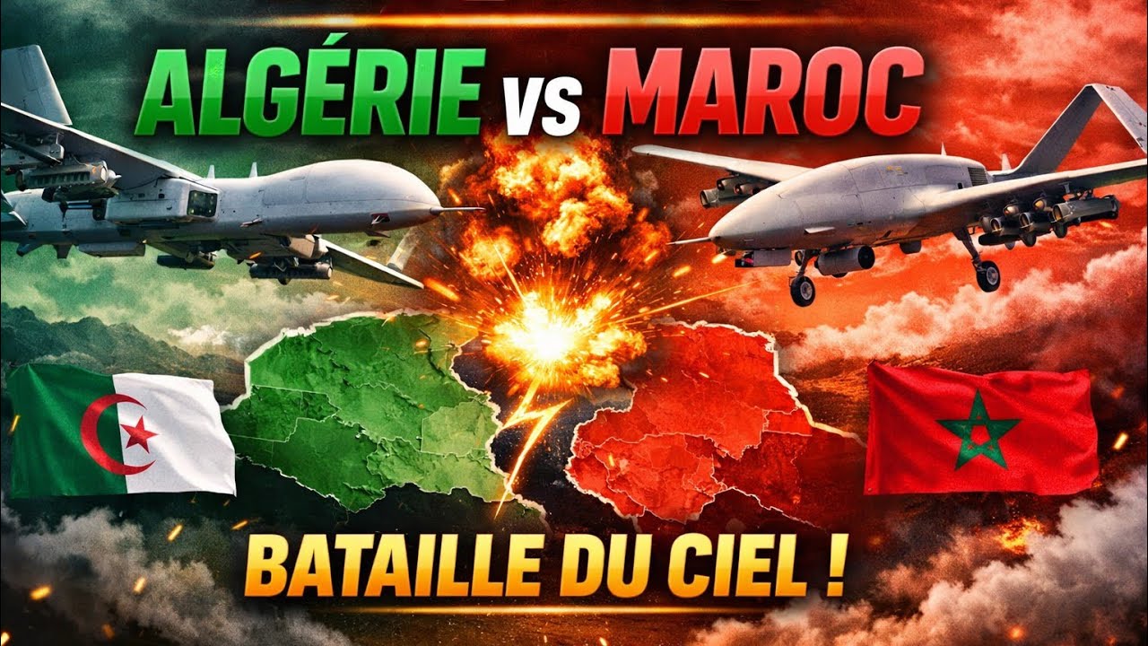 Algérie vs Maroc Qui domine la course aux drones militaires en Afrique du Nord ?