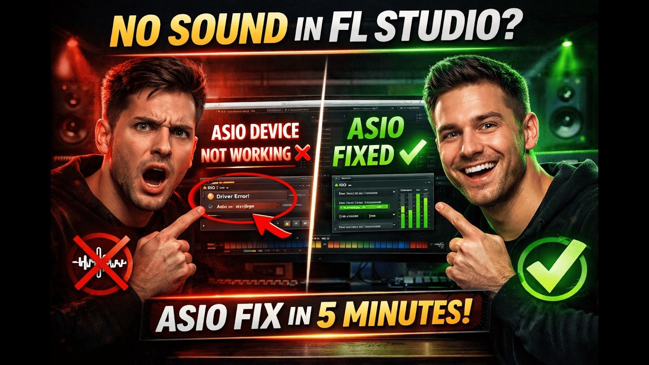 FL Studio ASIO Device Is Not Working? Fix It in 5 Minutes!