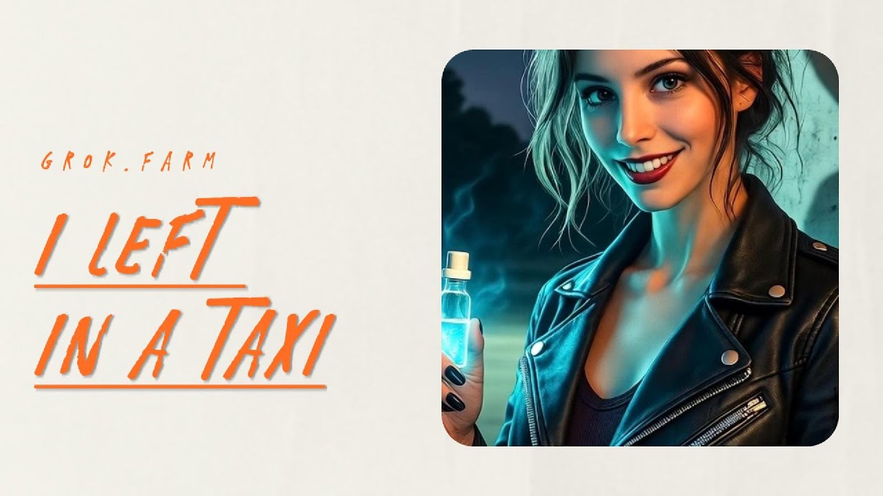 I Left in a Taxi  (Official Music Video) grok.farm - A sleazy romance of shark teeth & holy water